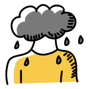 불안하고 우울해요